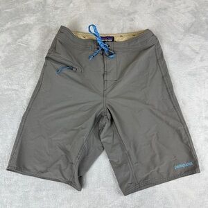 Patagonia Grey Board Shorts Men's Size 28  US